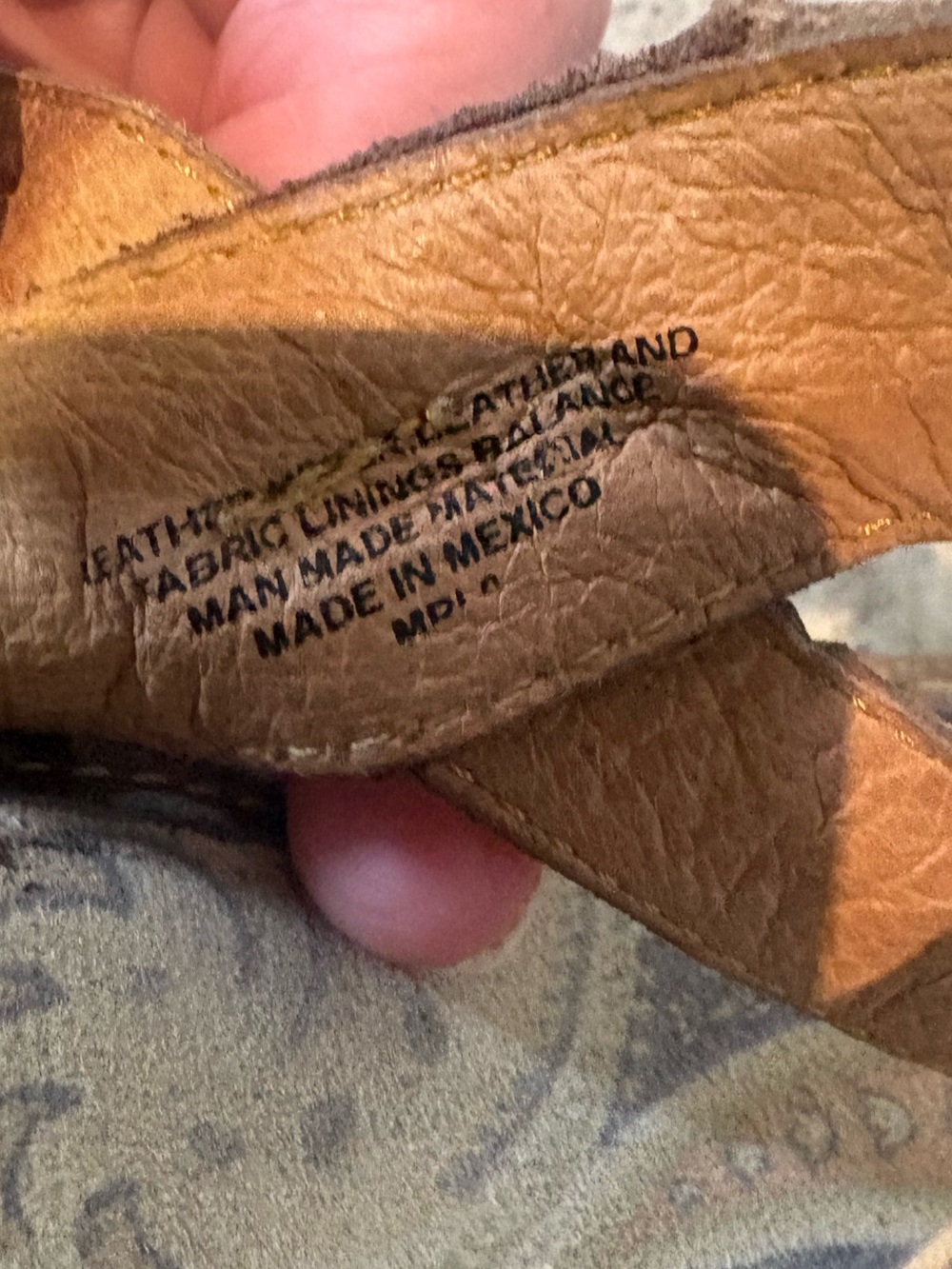 Born Women’s Brown Leather Comfort Sandals Size 8 - Picture 11 of 12